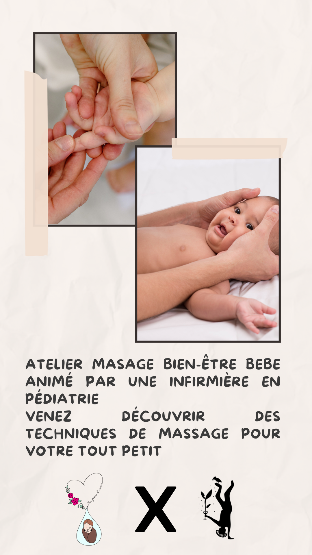 Massage bébé