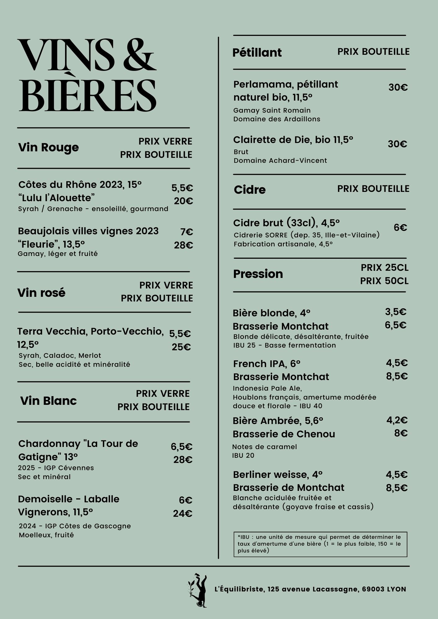 Vins Bière