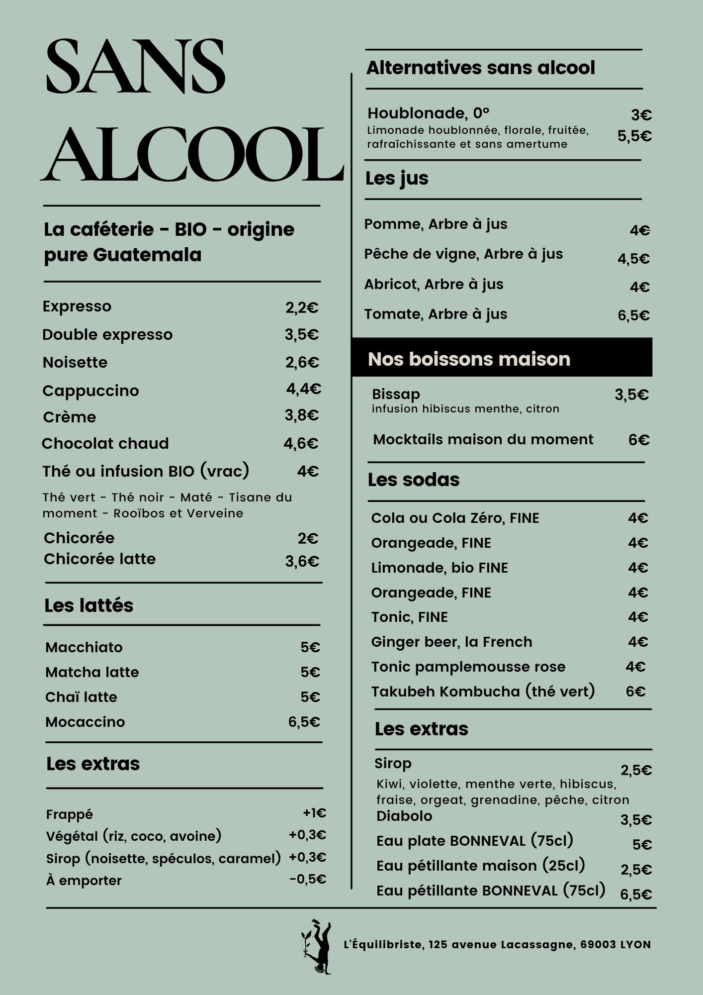 Boissons carte de l'Équi -4