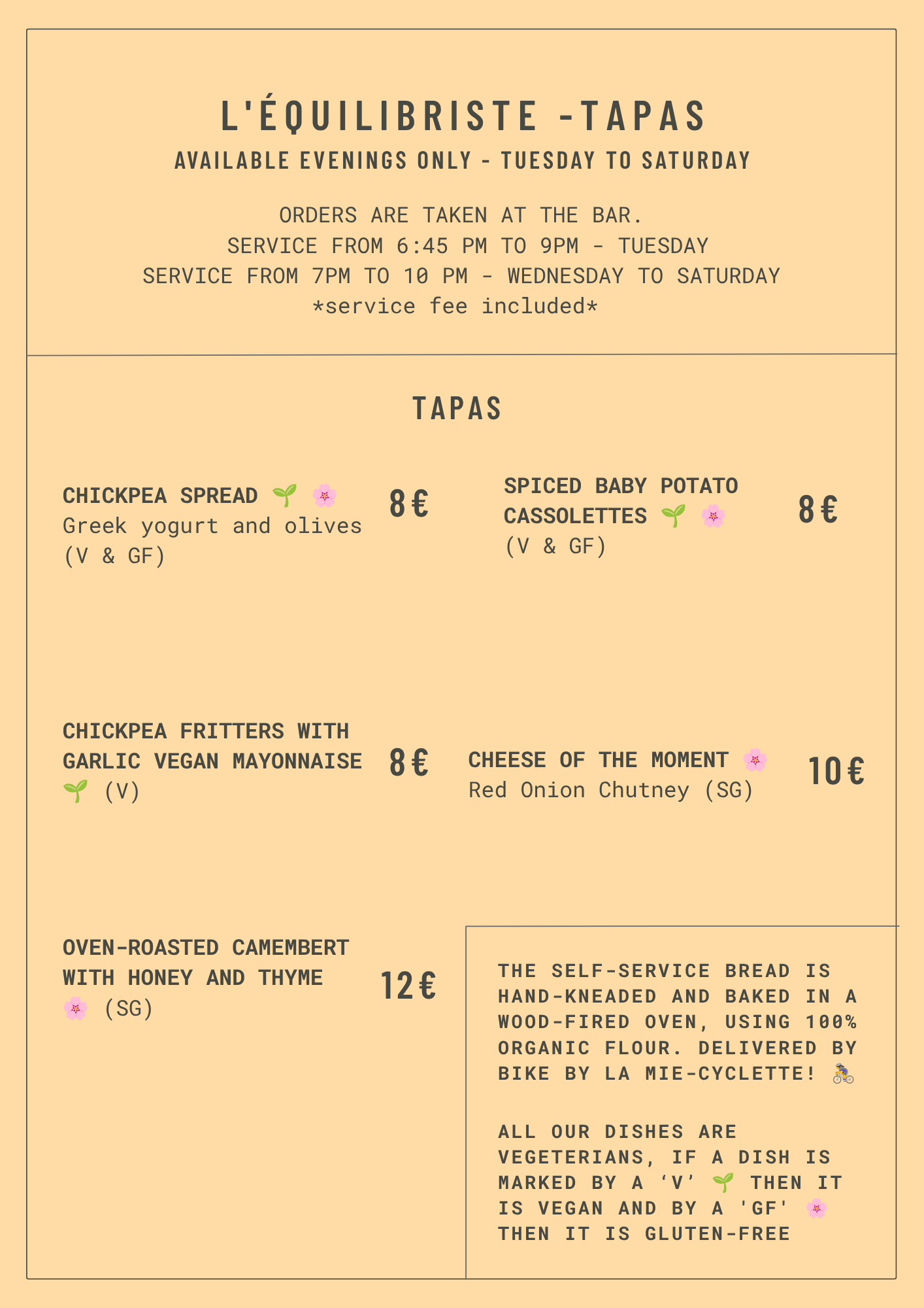 TAPAS octobre 2026 EN