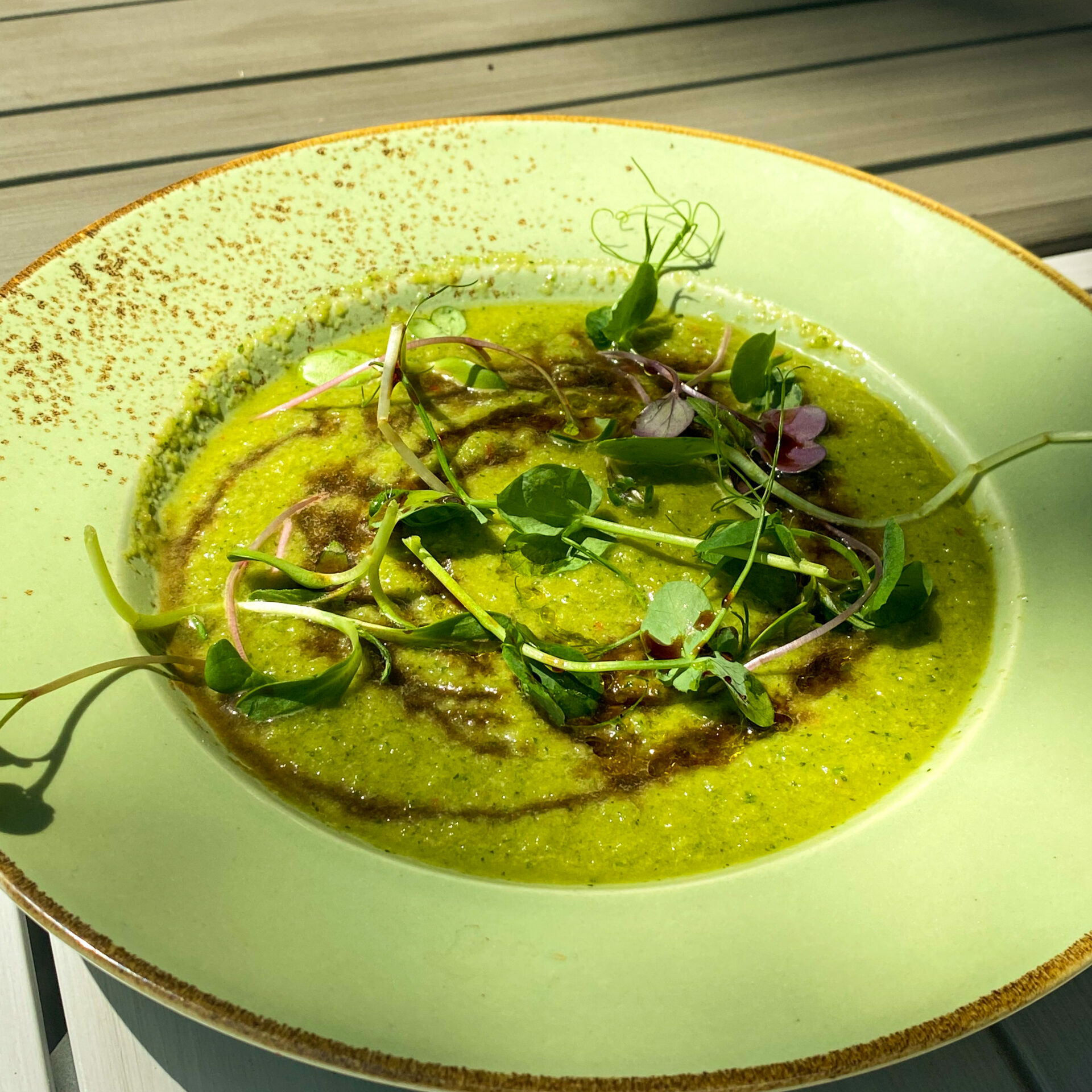 Gaspacho de concombre Gaspacho de concombre